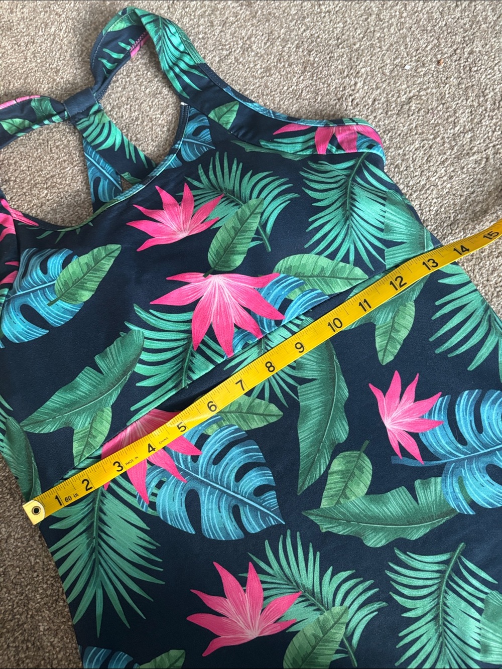 Kyodan Outdoor Tropical Print Dress Women’s size small - Picture 11 of 13